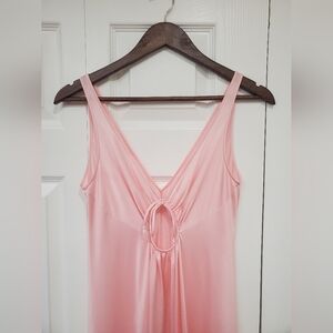 Vintage Pale Pink Olga Nightgown sz 34/S